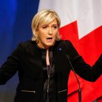 Le meeting de Marine Le Pen à Ajaccio a été émaillé d'incidents. D. R.